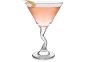 Z-Stem Martini Glasses Set of 4, Lead-Free Glasses with Z- Stem, Dishwasher Safe Martini Glasses Set for Parties