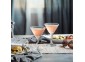 Z-Stem Martini Glasses Set of 4, Lead-Free Glasses with Z- Stem, Dishwasher Safe Martini Glasses Set for Parties