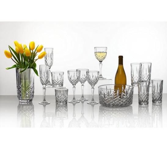 Crystalline Markham Bowl, 9", Clear, 48 fluid ounces