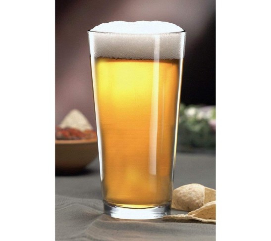 Pint Glass with DuraTuff Rim (1639HT), 16oz - Set of 4