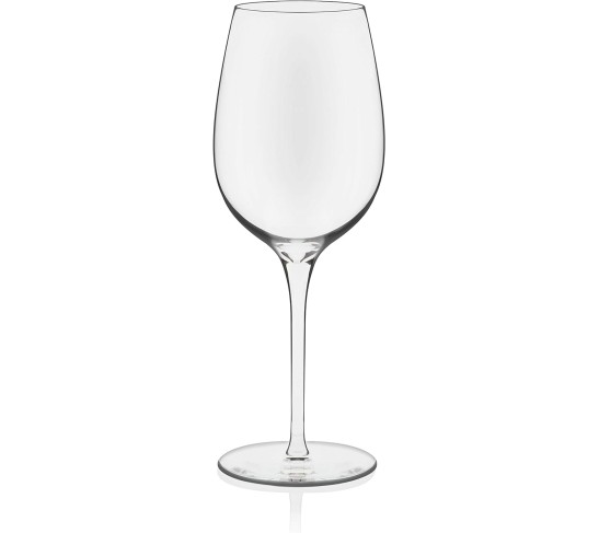 Signature Red and White Wine Glasses Set of 12, Elegant, Dishwasher Safe Glass Wine Glasses, Party Wine Glasses for Birthdays, Weddings, & More