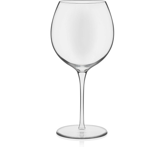 Signature Red and White Wine Glasses Set of 12, Elegant, Dishwasher Safe Glass Wine Glasses, Party Wine Glasses for Birthdays, Weddings, & More