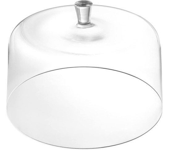 Euorpean Quality Glass - Extra Large Glass - Clear - Cake Dome - 11.5" Diameter - Made in Europe