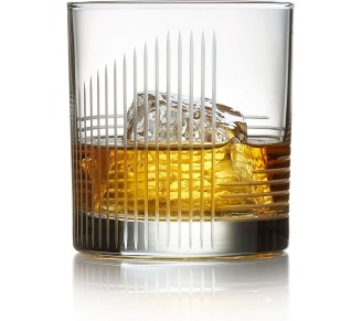 Cut Cocktails Passage Rocks Glasses, 11-ounce, Set of 4