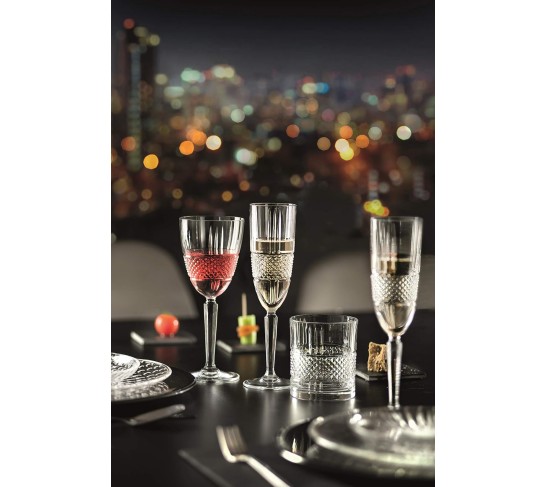Whiskey Decanter and Glass 7 pc Set - For Whiskey, Liquor, Scotch, Bourbon - Glass Crystal - 29 oz. Square Decanter with 6-12 oz. Double Old Fashioned Tumblers- By Made in Europe