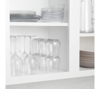 Perfect For Everything Stackable Stemless Glasses, 17-ounce, Set of 6