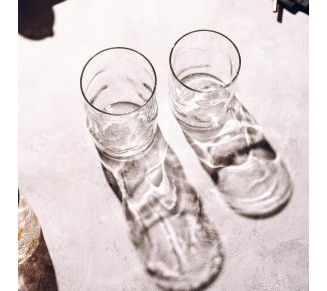 Lava Rocks Glasses, 12.5-ounce, Set of 8