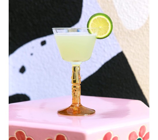 Tiki Mai Tai Glass, 6.75 ounce, Set of 4