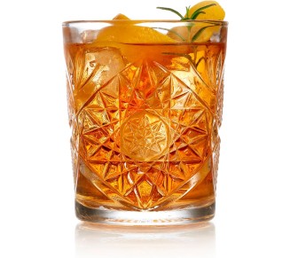 Double Old Fashioned Glasses, 12-ounce, Clear, Set of 4