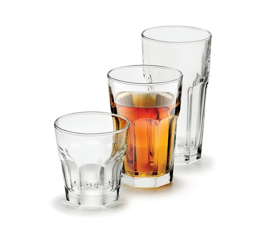 Glassware 15256 Gibraltar Cooler Glass, Duratuff, 16 oz. (Pack of 24)