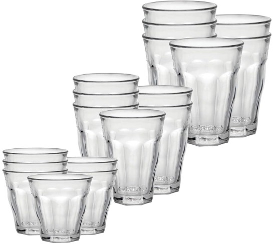 Picardie Tumblers, 18-Piece Set