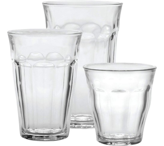 Picardie Tumblers, 18-Piece Set