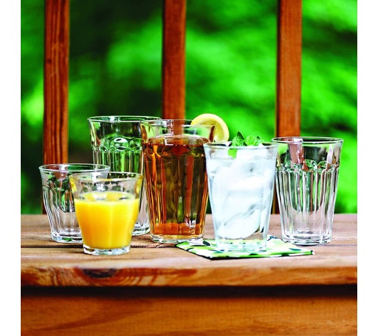 Picardie Tumblers, 18-Piece Set