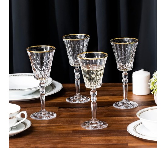 Trends Marilyn Gold Set of 4 White Wine