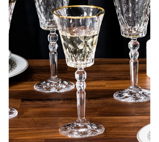 Trends Marilyn Gold Set of 4 White Wine