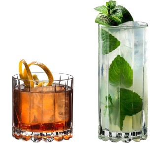 Drink Specific Glassware Rocks & Highballs, Set of 8, 10.87 fl.oz.